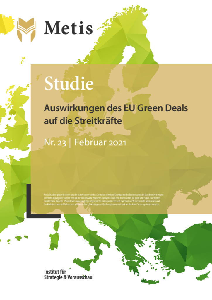 Auswirkungen des EU Green Deals auf die Streitkräfte