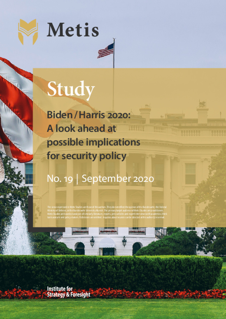 Biden / Harris 2020: A look ahead at possible implications for security policy